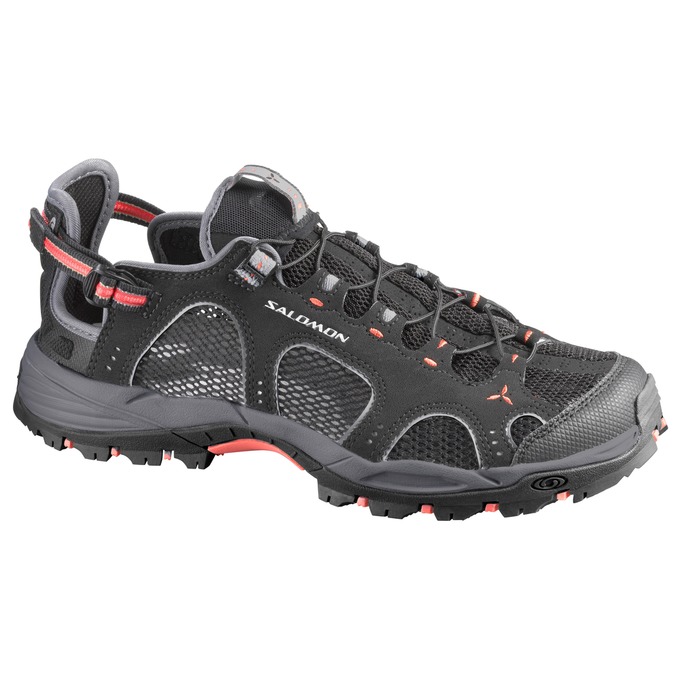 Zapato De Agua Salomon Mujer Negras - Salomon Argentina TECHAMPHIBIAN 3 W ,107583-KQO